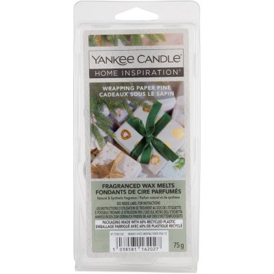 Yankee Candle vonný vosk Wrapping Paper Pine Wax Melts 75 g – Hledejceny.cz