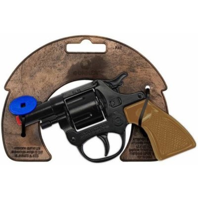 Gonher 3073/6 Policejní revolver kovový černý 8 ran