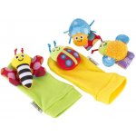 TOMY Europe Lamaze Chrastící ponožky a náramky – Zboží Mobilmania