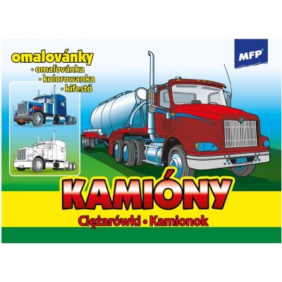 Omalovánky Kamióny – Zboží Mobilmania