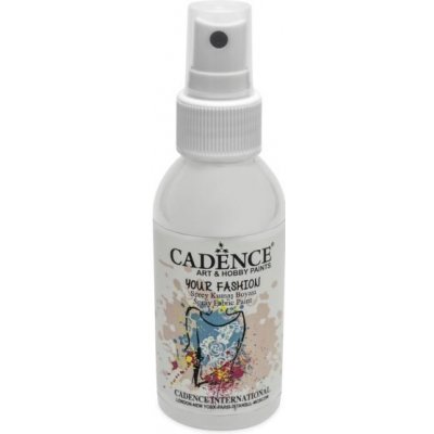 Cadence Boya textilní sprej 100 ml bílá – Zboží Mobilmania