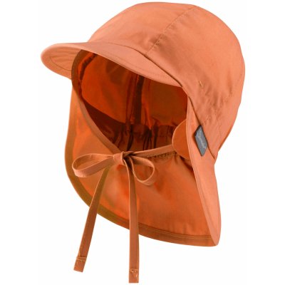 Dětský UV klobouk s plachetkou plátno cihlová STERNTALER – Sleviste.cz