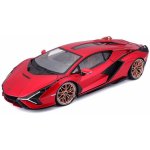 Bburago Lamborghini Sián FKP 37 červená 1:18 – Zbozi.Blesk.cz