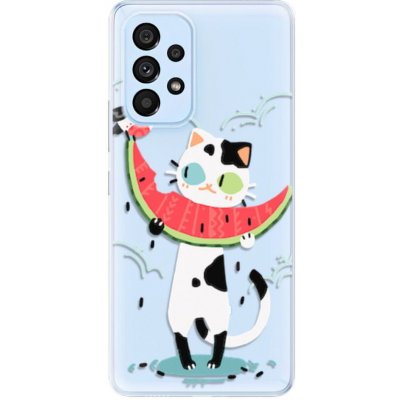 iSaprio Cat with melon Samsung Galaxy A73 5G