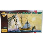 Směr Model Falcon Pirátská loď 24 7x27 6cm v krabici 34x19x5 5cm černá 1:120 – Zbozi.Blesk.cz