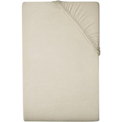 LIVARNO Žerzejové napínací prostěradlo béžové 140-160x200 – Zboží Dáma