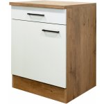Flex-Well Vintea spodní, zásuvky + dvířka, 60 x 85 x 57,1 cm – Hledejceny.cz