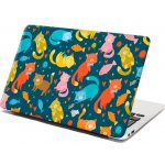 Sablio Samolepka na notebook Kočky s rybkami - 29x20 cm – Zboží Živě