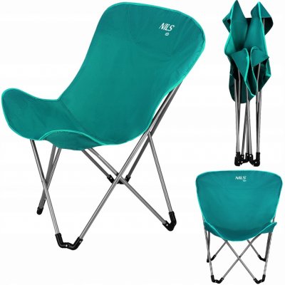 Skládací křeslo NILS Camp NC3051 zelené – Hledejceny.cz