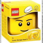 LEGO® Úložný box hlava S chlapec – Zboží Mobilmania