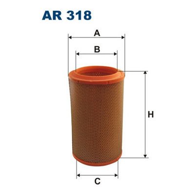 Vzduchový filtr FILTRON AR 318 – Hledejceny.cz
