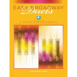 Easy Broadway Duets noty na čtyřruční klavír + audio