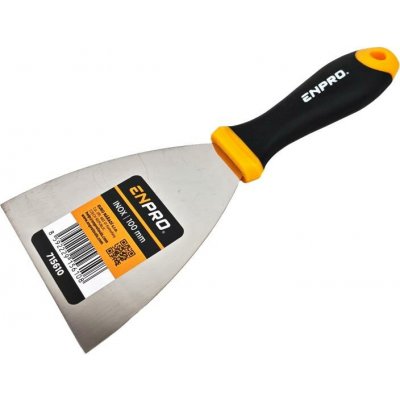 Špachtle nerez, 100 mm, gumová rukojeť, ENPRO – Zboží Mobilmania