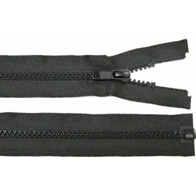 Kostěný zip no.5 rozepínací 45cm bundový color: 732 černá – Hledejceny.cz
