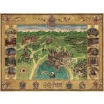 RAVENSBURGER Mapa Bradavic 1500 dílků – Zboží Dáma