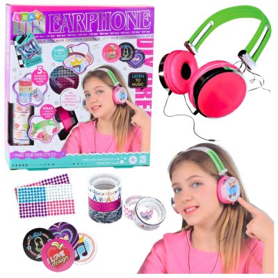 RKToys Kreativní sada DIY sluchátka na uši k ozdobení – Hledejceny.cz