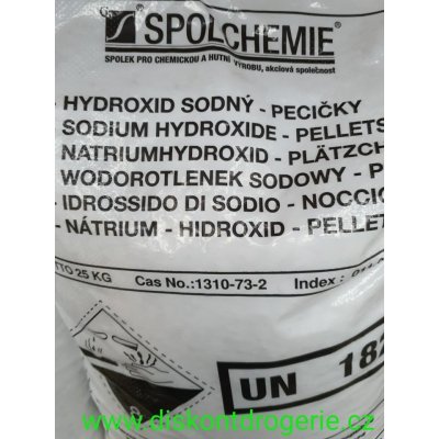 Hydroxid sodný louh čistič odpadů 25 kg – Zboží Mobilmania