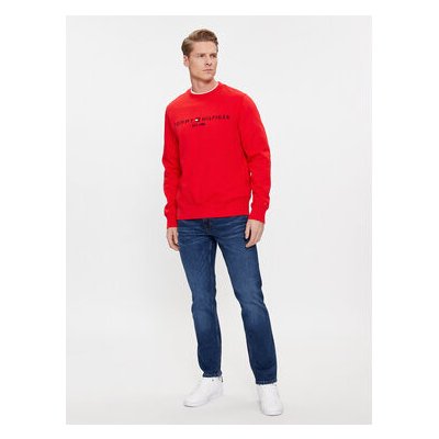 Tommy Hilfiger Logo MW0MW11596 Červená Regular Fit – Zboží Mobilmania