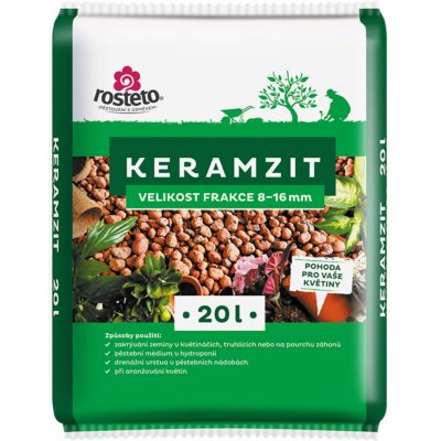 Rosteto Keramzit 8-16 mm 20 l – Hledejceny.cz