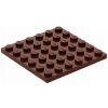 LEGO® doplněk LEGO® 3958 Podložka 6x6 Hnědá