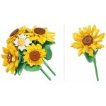 Sluban P8062 Kytice slunečnic a kopretin ve váze – Zboží Dáma