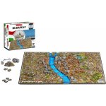 4D Cityscape 4D puzzle Budapešť 1265 ks – Zboží Dáma