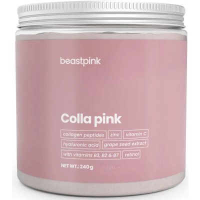 GymBeam Colla Pink jahodová limonáda 240 g – Hledejceny.cz