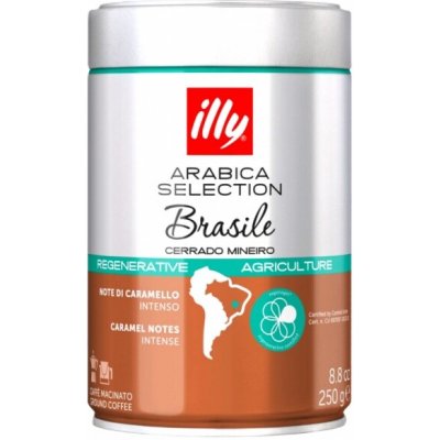 ILLY Brasile dóza zrnková 250 g – Hledejceny.cz