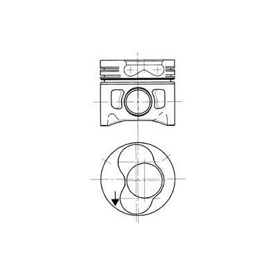 Píst KOLBENSCHMIDT 94427720 | Zboží Auto