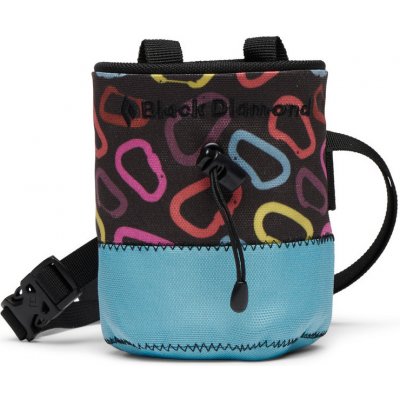 Black Diamond Kids Mojo Chalk Bag modrá/černá – Zboží Dáma