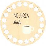 Natana podšálek Nejdřív kafe 10cm NAT071 – Zboží Dáma