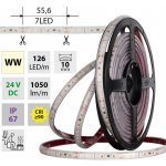 MCLED SMD2835 WW, 126LED/m, 9,6W/m, DC 24V, 1050lm/m, CRI90, IP67, 105Ă‚Â°C, 10mm, 5m ML-126.047.90.0 – Hledejceny.cz