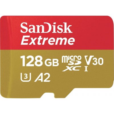 SanDisk SDXC UHS-I U3 128 GB SDSQXAA-128G-GN6AA – Zboží Mobilmania