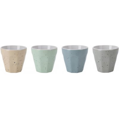 EXCELLENT Hrnek na espresso porcelán 4 x 90 ml – Hledejceny.cz