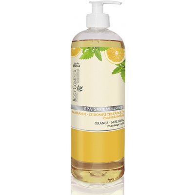 Lady Stella detoxikační masážní olej Pomeranč & Citronová tráva 1000 ml – Zboží Mobilmania