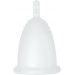 Me Luna menstruační kalíšek M se stopkou čirá – Zboží Dáma