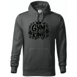 Gym king, černý potisk mikina Premium – Zboží Dáma