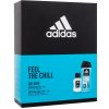 Kosmetická sada Adidas Ice Dive Men sprchový gel 250 ml + EDT 50 ml dárková sada