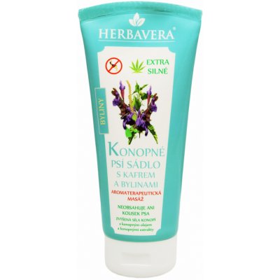 Herbavera konopné psí sádlo s kafrem 200 ml – Sleviste.cz