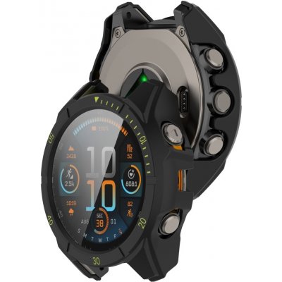 VSECHNONAMOBIL 112728 PC FULL COVER Plastový kryt se sklem pro Garmin Tactix 8 47mm BLACK-GREEN – Zboží Živě