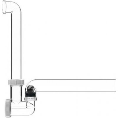 HL Vodní ZU pro odvod kondenzátu DN40 transparentní, s připojením DN32 HL136T – Sleviste.cz