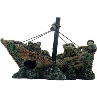 Aqua Nova AN664 Vrak lodi 12 x 5,5 x 10 cm – Hledejceny.cz
