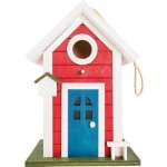 Trixie Ptačí budka dřevěná chaloupka 18 x 15 x 26 cm červená – Hledejceny.cz