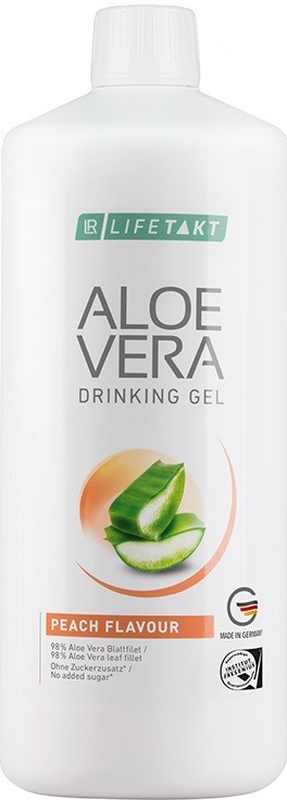 LR Aloe Vera Grinking Gel s příchutí broskví 1 l