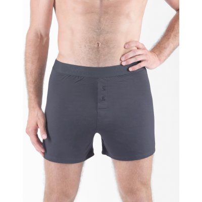 Bambusové volné trenky s gumou ecobamboo černé 75195P – Zboží Dáma