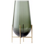 AUDO COPENHAGEN Váza Echasse L, Smoke / Brushed Brass – Hledejceny.cz
