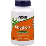 NOW Foods Rhodiola rosea 500 mg 120 tobolek – Hledejceny.cz