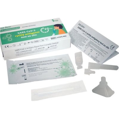 Sejoy Sars-cov-2 Antigen Rapid Test Cassette ze slin 1 ks – Zboží Mobilmania