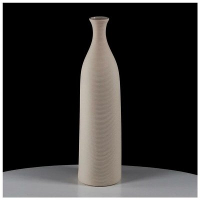 Estilo Home | Keramická váza 46 cm bílá | EH0013 – Hledejceny.cz