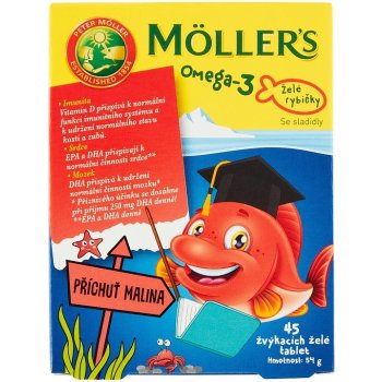 Möller`s želé rybičky 45 želé